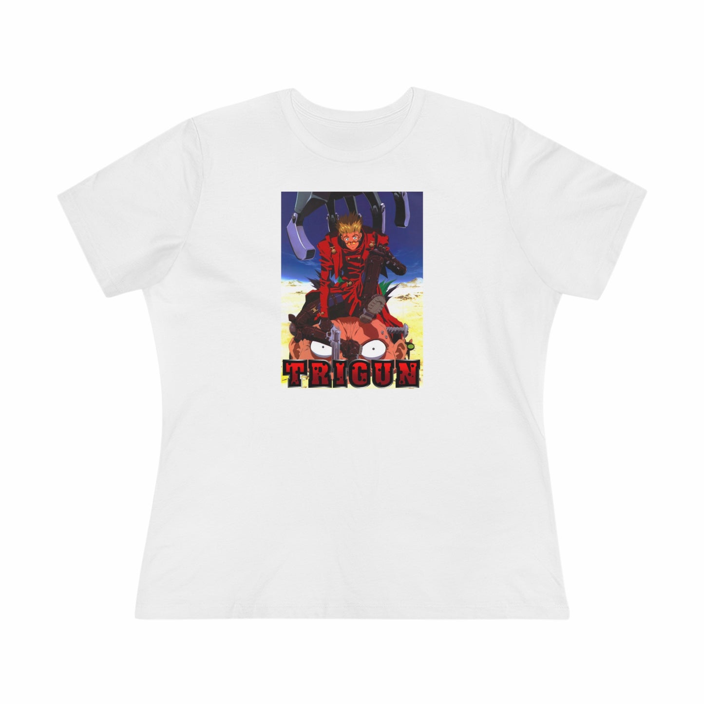 Women's Tee -Tri-Gun -Vash