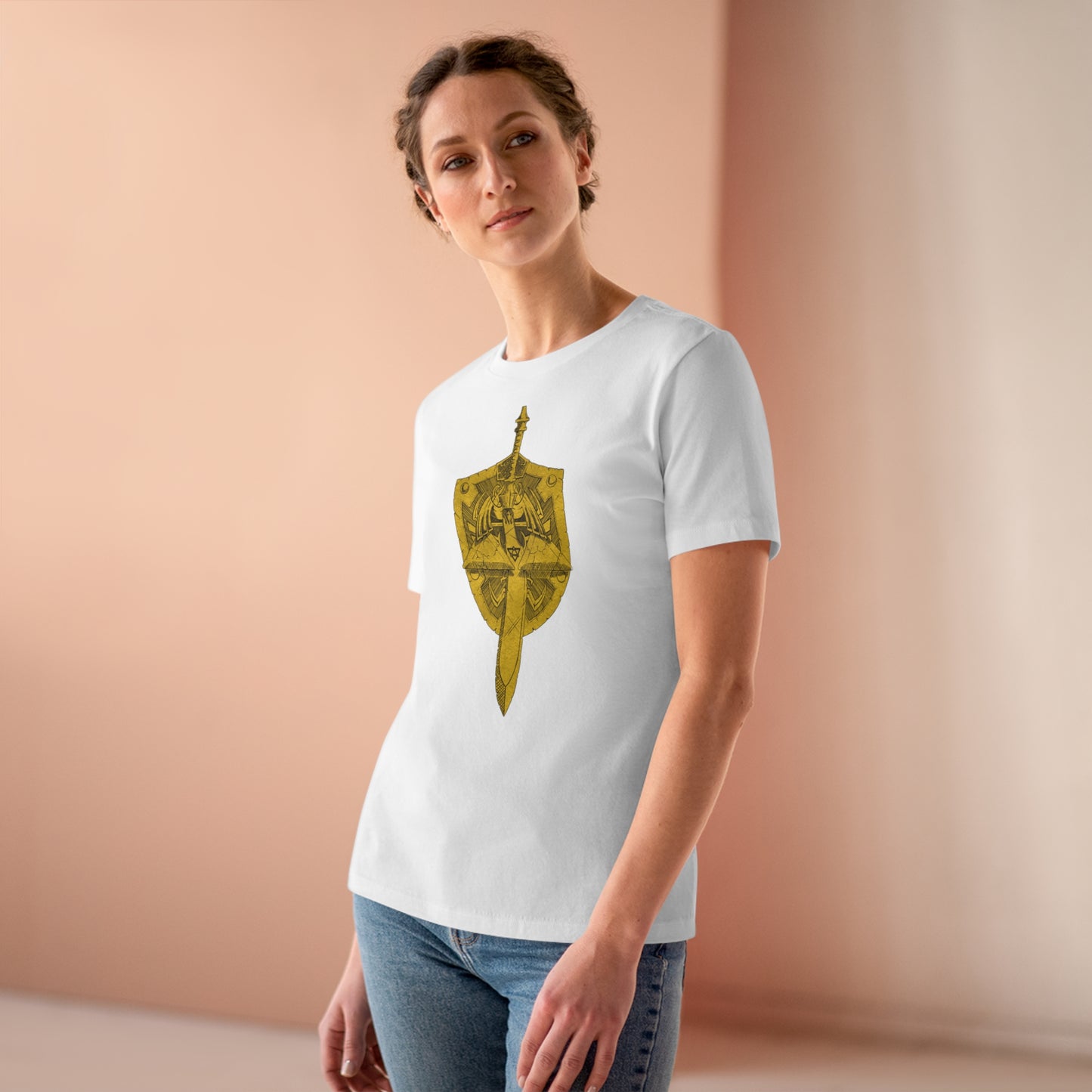 Women's Tee -Sword and Shield