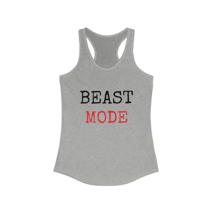 Women's Flowy Racerback Tank - Beast Mode