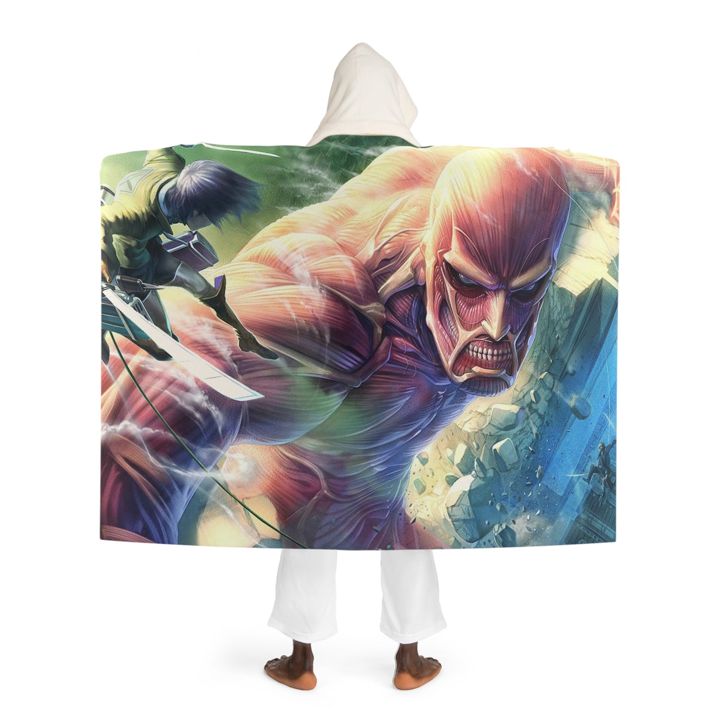 Hooded Sherpa Fleece Blanket - ATOT