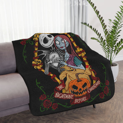 BLK Blanket - Halloween King and Queen