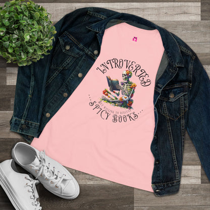 Women's Tee - Introverted Spicy Book Club