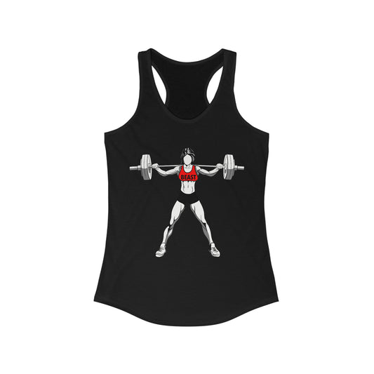 Women's Racerback Tank -  Beast