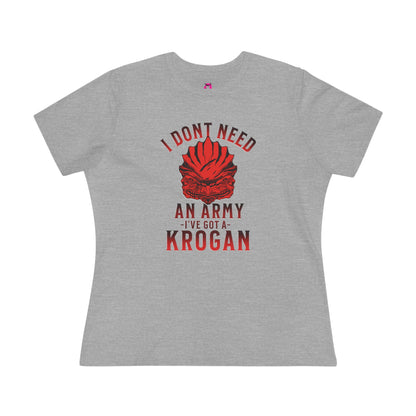 Women's Tee - No Army Needed