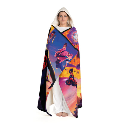 Hooded Sherpa Fleece Blanket - MM2