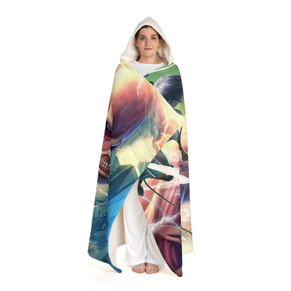 Hooded Sherpa Fleece Blanket - ATOT