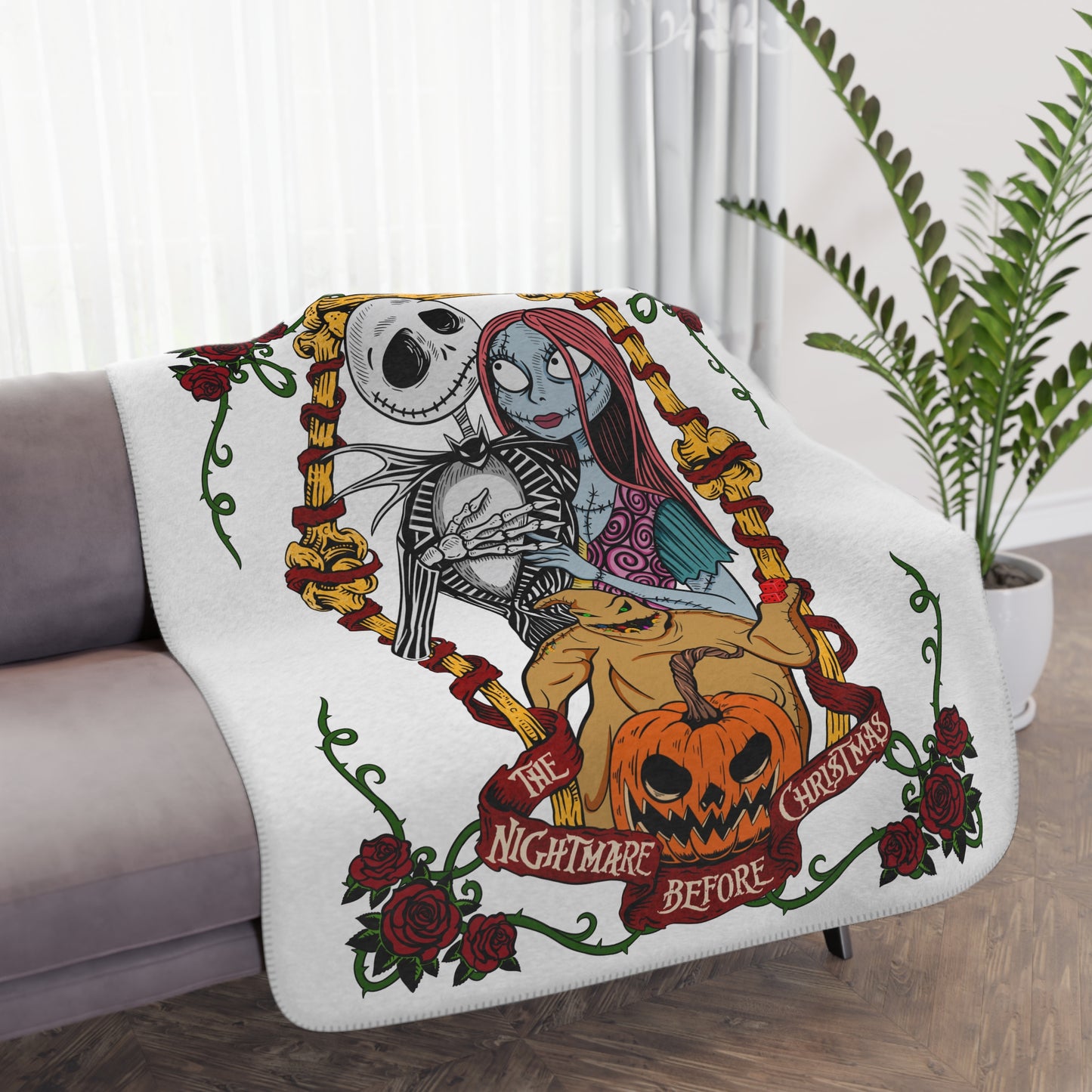 WHT Blanket - Halloween King and Queen