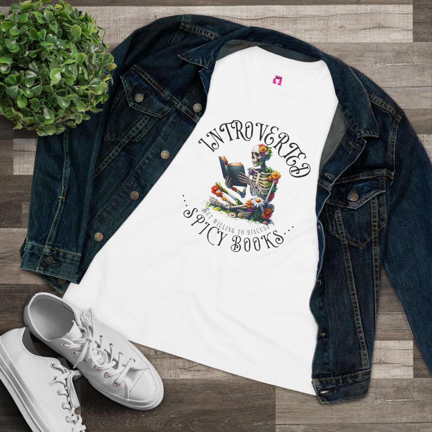 Women's Tee - Introverted Spicy Book Club