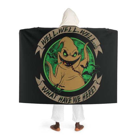 Hooded Sherpa Fleece Blanket - Well Well Well