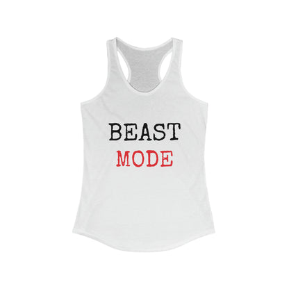 Women's Flowy Racerback Tank - Beast Mode