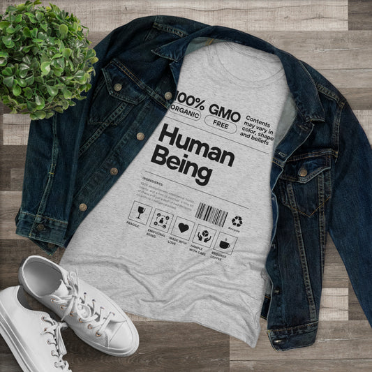 Women's Tee - 100% Human Being