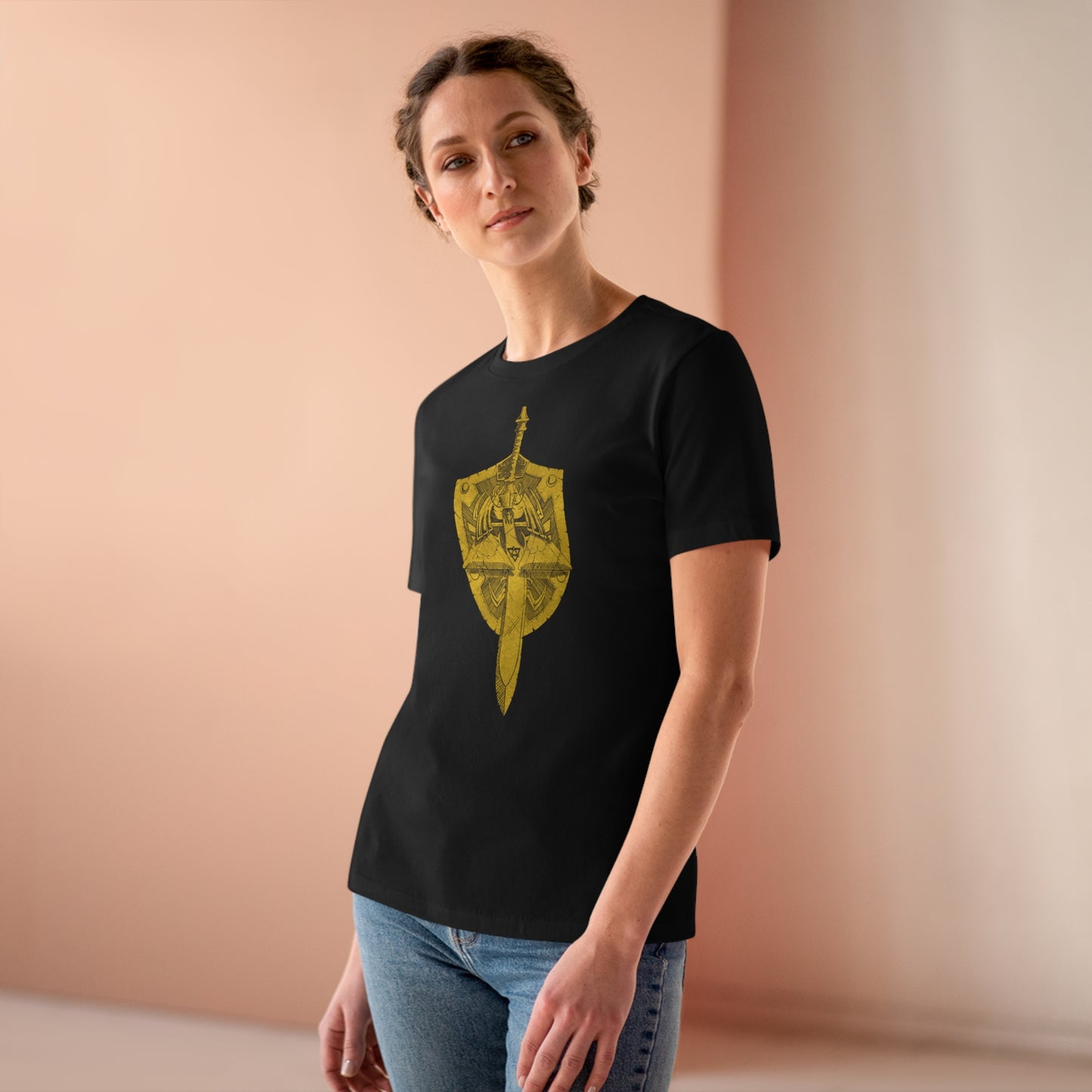 Women's Tee -Sword and Shield