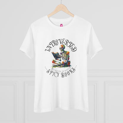 Women's Tee - Introverted Spicy Book Club