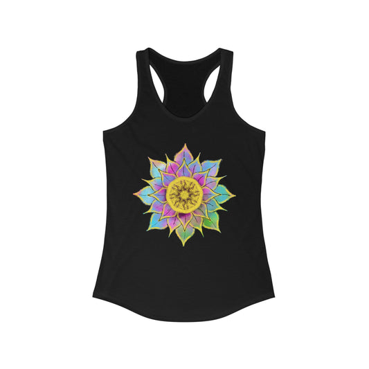 Women's Racerback Tank - Sunflower