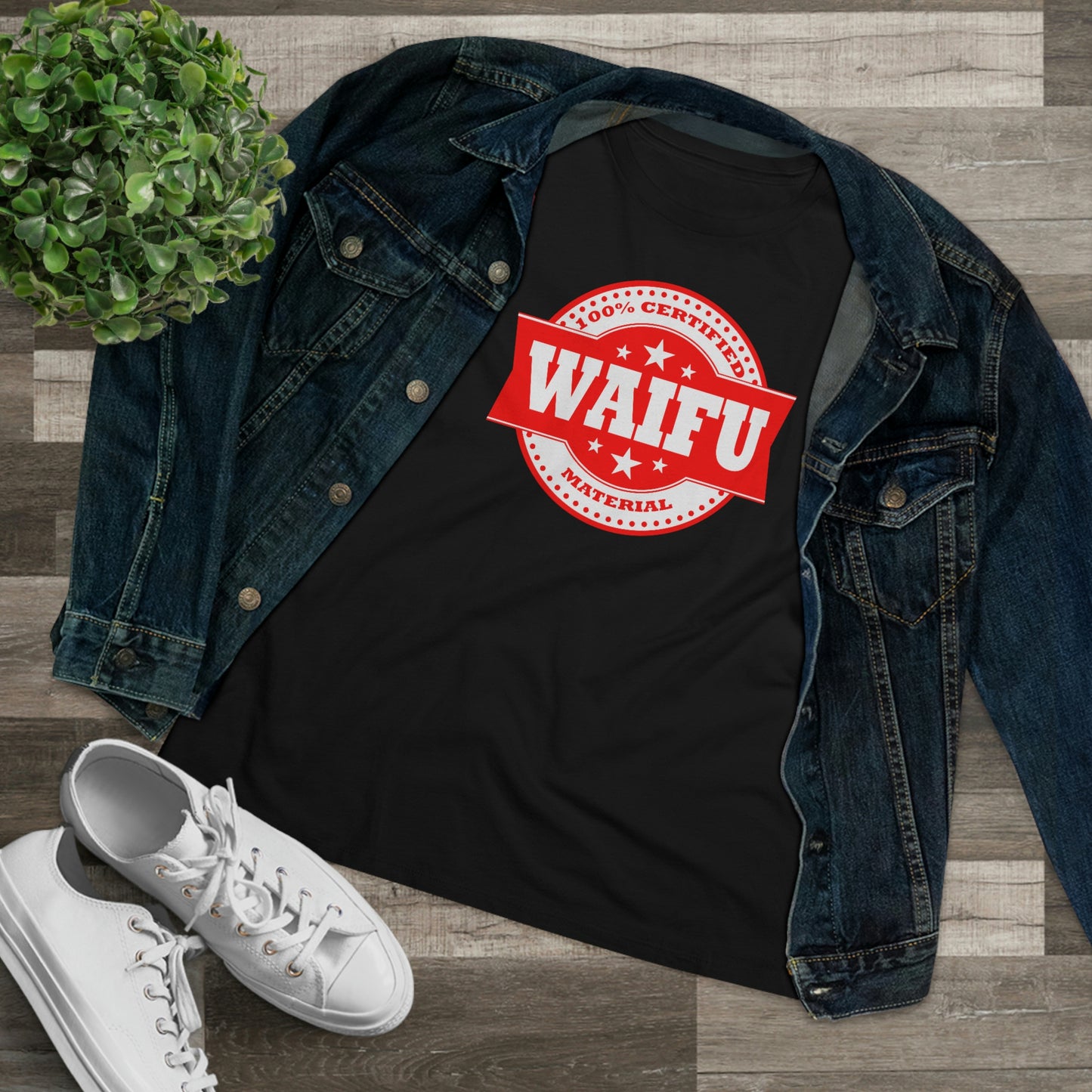 Women's Tee -Waifu Certified