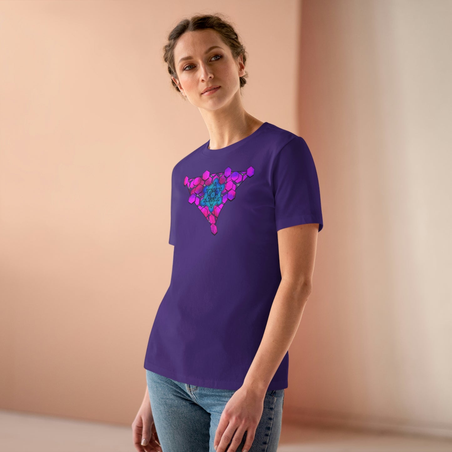 Women's Tee -Sacred Geometry 001