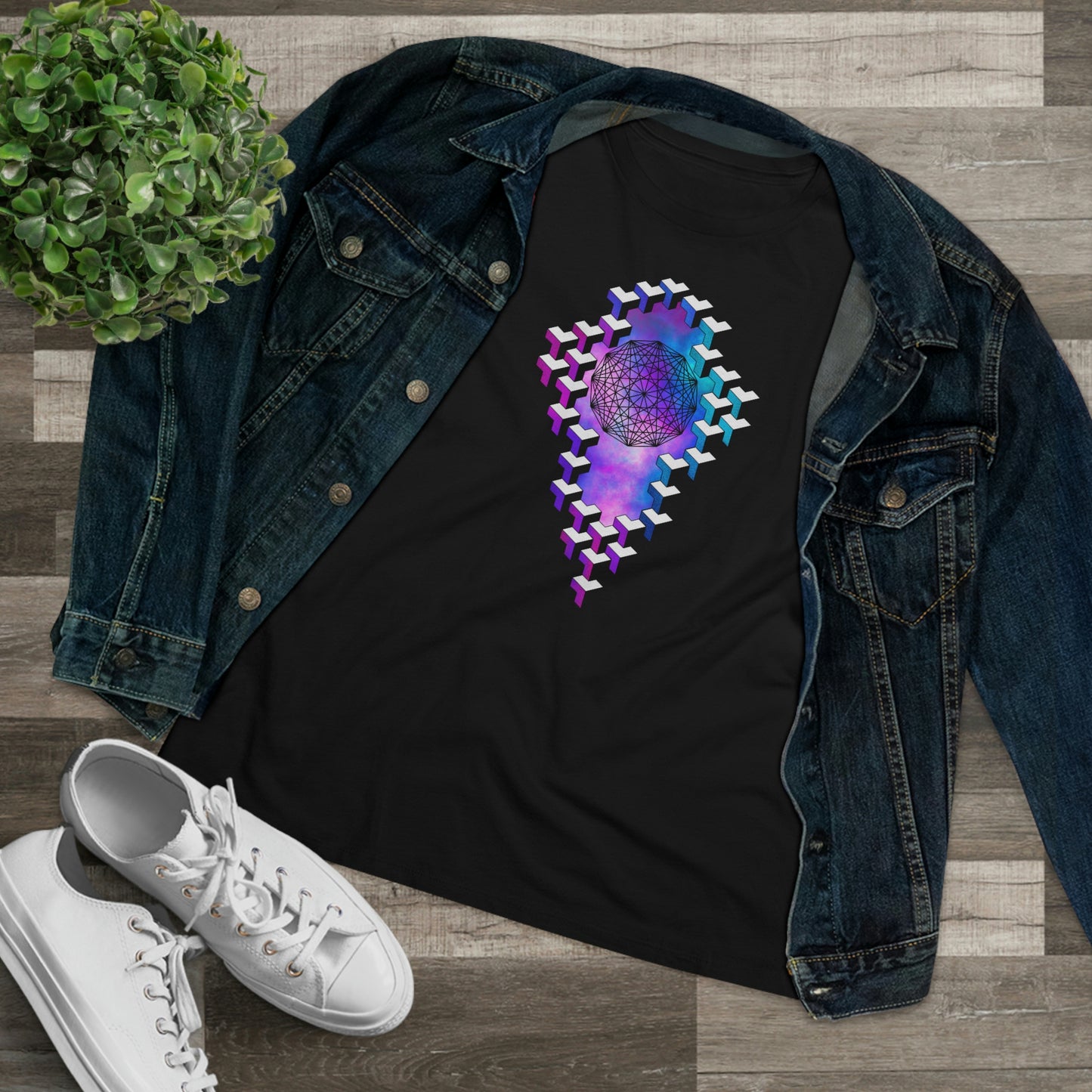 Women's Tee -Sacred Geometry 002