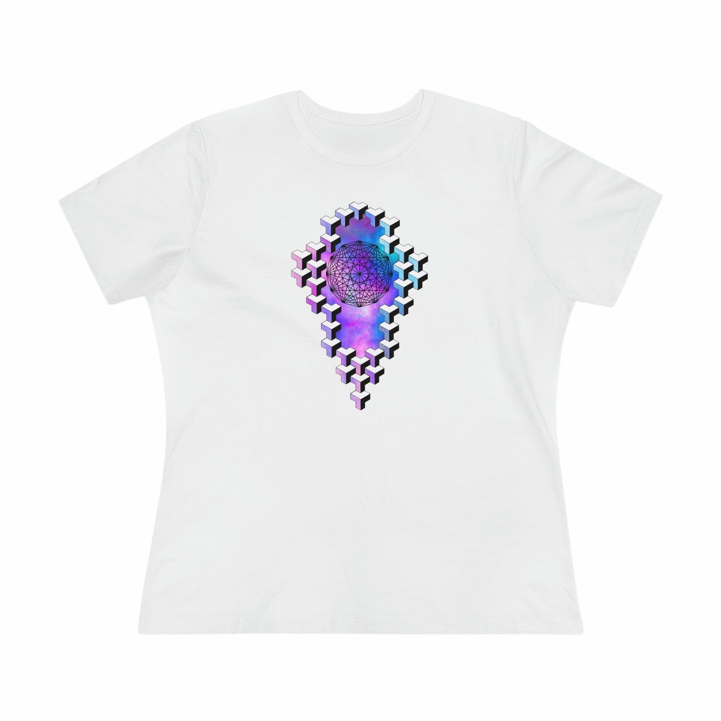 Women's Tee -Sacred Geometry 002