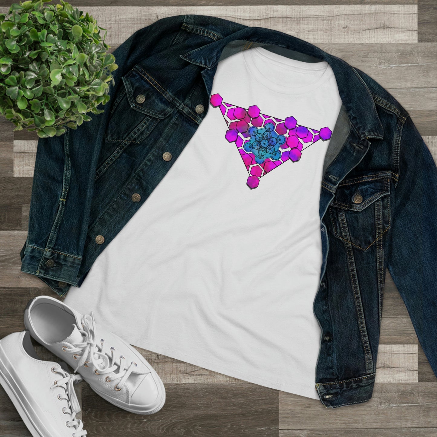 Women's Tee -Sacred Geometry 001